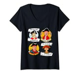 Womens Seaman Staines Roger The Cabin Boy Not Captain Pugwash V-Neck T-Shirt