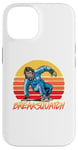 Coque pour iPhone 14 Breaksquatch Break Dancing Sasquatch B-Boy Bigfoot 80s Funny