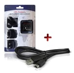 USB BATTERY CHARGER FOR GoPro HD Hero 960, Naked, HD Surf Hero, HD Motorsports 