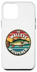 iPhone 12 mini Vintage Walleye Drawing: The Walleye Whisperer Fisherman Case