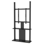 StarTech.com Digital Signage Display Stand - Black - Locking