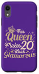 Coque pour iPhone XR 20 Birthday This Queen Makes 20 Look Glamorous