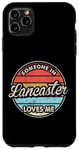 Coque pour iPhone 11 Pro Max Quelqu'un à Lancaster m'aime City, États-Unis, États-Unis