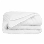 Couette blanche chaude anti-moustiques anti-punaises de lit 240x260 cm