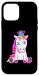 Coque pour iPhone 12 mini Fabelwesen Figurine de conte de fées princesse licorne fille enfant