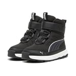 PUMA Mixte Enfant Evolve Boot AC+ PS, Puma Black Strong Gray Puma White, 29 EU