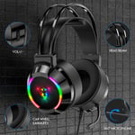 Wired Gaming Headset Headphones For PC Laptop Game Console Hot