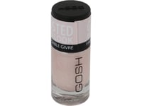 Gosh, Glittery, Matt Finish, Nail Polish, 06, Soft Pink, 8 Ml For Women