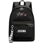 Stray Kids Anime Skolryggsäck Casual Daypack Ryggsäck Cool bokväska