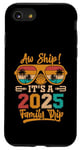 Coque pour iPhone SE (2020) / 7 / 8 Aw Ship It's A Family Trip : Croisière en famille Vintage 2025