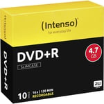 DVD+R vierge Intenso 4111652 10 pc(s) 4.7 GB 120 min