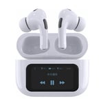 A8Pro Bluetooth 5.4  Earphones LCD Color Screen ANC+ENC Active Noise6787