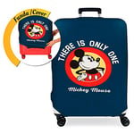 Disney Housse de Valise Moyenne Mickey Bleu