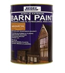 BEDEC BARN PAINT SEMI GLOSS MEDIUM OAK WOOD STAIN 2.5L