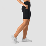 Define Seamless Pocket Biker Shorts, Black