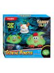 Paulinda Glow in the Dark Play Sand Glowing Monsters 500gr