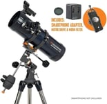 Celestron Astromaster 114EQ-MD With Phone adapter And Moon filter