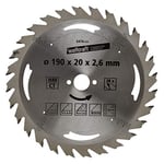 wolfcraft TC Circular Hand Saw Blade, Silver Series I 6476000 I Easy, Fast cuts