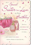 To A Special Sister-In-Law Birthday Card - Foil Finish - Regal