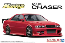 AOSHIMA 1/24 The Tuned Car No.16 Kunnyz JZX100 Chaser Tourer V '98 Plastic Model