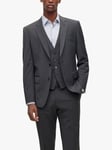 BOSS Huge Virgin Wool Slim Fit Suit Jacket