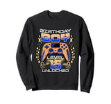 15th Birthday Gaming Gift Boy Age 15 Year Old Gamer Son Sweatshirt