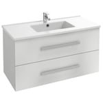 Meuble vasque 100 cm JACOB DELAFON Ola Up blanc