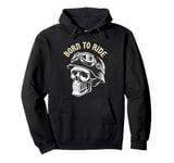 Cool Motorcycle T Shirt With US Flag And Skull For Men Women Pullover Hoodie