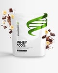 4 x Proteiinijauhe Whey 100% - 1 kg - Banana Chocolate - Body Science - Heraproteiini, Proteiini