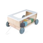 Janod Chariot de cubes Sweet Cocoon MULTICOLORE