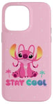 Coque pour iPhone 14 Pro Max Disney Lilo & Stitch Stay Cool Angel Sassy Portrait