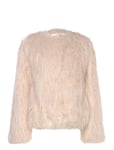 Malina Manda Faux Fur Jacket Kräm