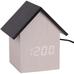 Karlsson - Réveil led en bois House