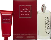 Cartier Declaration Gift Set 100ml EDT + 100ml Shower Gel