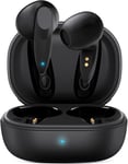 Ecouteur Bluetooth, Écouteurs Bluetooth 5.1 avec Microphone intra-auriculaire Stéréo HiFi Wireless avec Commande Touch Écouteurs USB C pour iPhone 13 Pro Max 12 11 XR XS Samsung S22 Ultra S21 FE