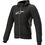 Textiljacka dam alpinestars - Chrome svart large