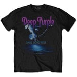 Deep Purple Men's Smoke On Water Black T-Shirt