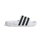 adidas Originals Sandal Adilette 22 - Hvit/sort, størrelse 46