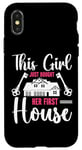 Coque pour iPhone X/XS This Girl Just Bought Her First House Proud Girl Homeowner