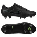 Nike Tiempo Legend 10 Academy SG-PRO Anti-Clog Shadow - Sort/Grønn - Vått gress (SG), størrelse 45½