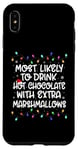 iPhone XS Max Most Likely To Drink Hot Chocolate Christmas Family Matching Case