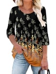 CHICZONE Womens Long Sleeve Tops for Leggings Casual Round Neck Blouse Tunic Shirts