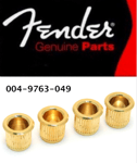 4 FERRULES BASS FENDER USA - gold - 0049763049 - Jazz & Precision bass -