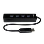 STARTECH 4 Port Portable USB 3.0 Hub (ST4300PBU3)