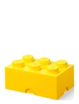 LEGO STORAGE Lego Storage Brick 6 Gul