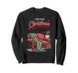 This Is My Christmas Movie Watching Shirt Funny Holiday Tee Sweatshirt