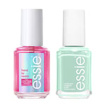 Essie - Vernis à ongles Mint Candy + Hard to Resist soin des ongles