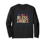 Pretty god bless America Statement Costume Long Sleeve T-Shirt