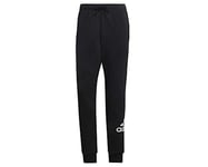 adidas Men Must Haves Badge of Sport French Terry Pants - Black/White, X-Large