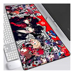 ITBT Persona Tapis De Souris 700X300Mm, Clavier Étendu Tapis De Souris Professionnel De Jeu Mousepad avec Base De 3 Mm D'Épaisseur, pour Ordinateurs Portables, Pc,D